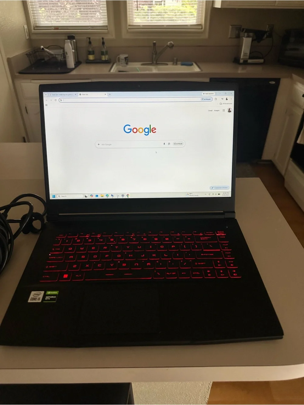 MSI GF63 Thin Gaming Laptop - Intel i5, 32GB RAM, NVIDIA GeForce GTX 1650, 1TB